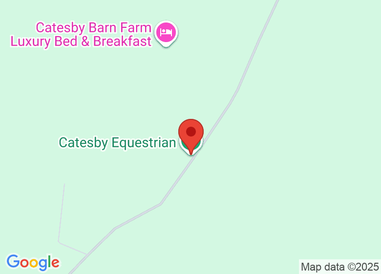 Map showing location of Catesby Equestrian