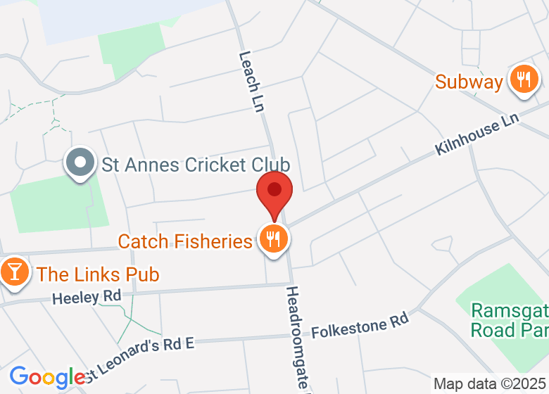 Map showing event location