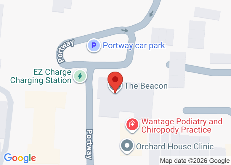 Map showing location of The Beacon