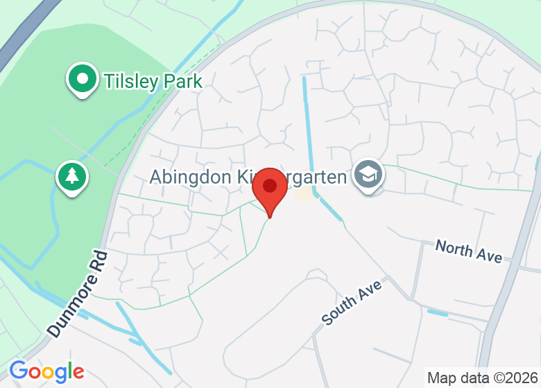 Map showing location of Long Furlong Play Park