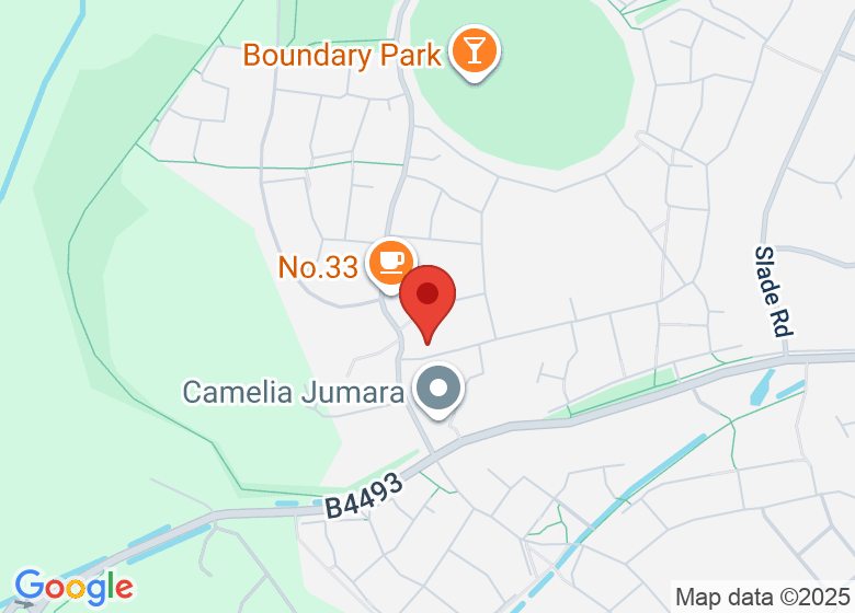 Map showing location of GWP District Community Centre