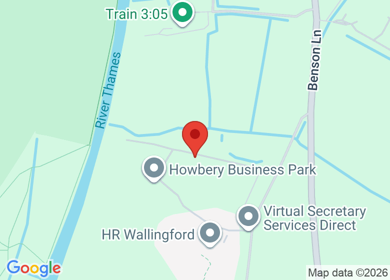 Map showing location of Grace & Gravity Studio