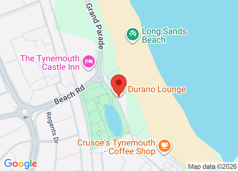 Map showing location of Durano Lounge