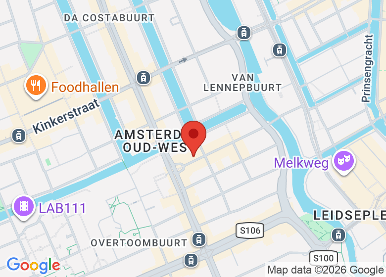 Map showing location of Damoves Peuter- en Kleuterdans