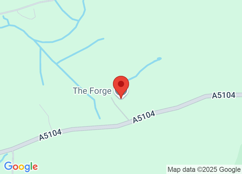 Map showing location of The Forge