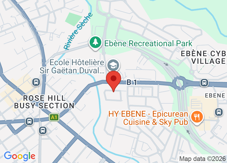 Map showing location of Africa Learning Academy