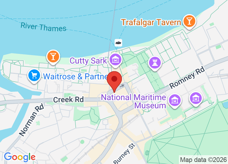 Map showing event location