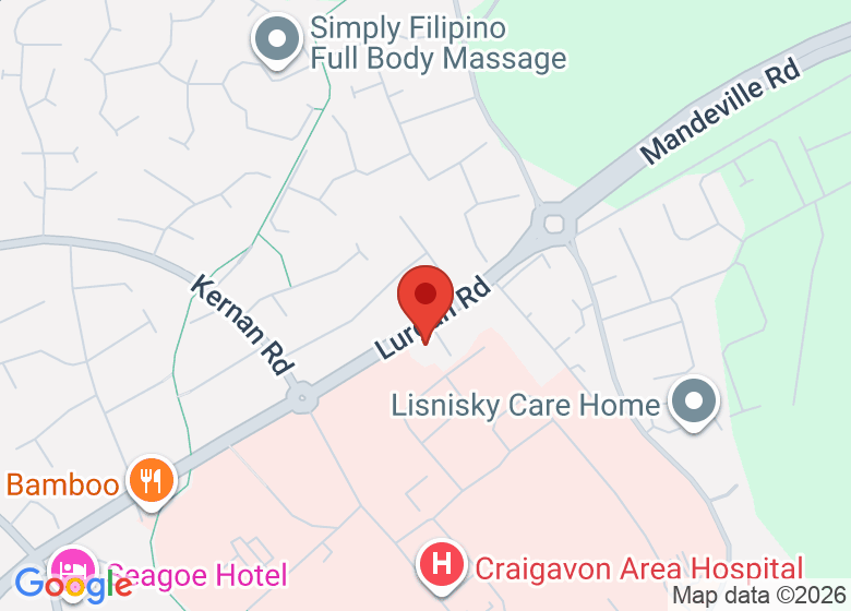 Map showing event location