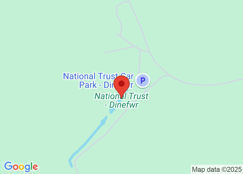 Map showing location of National Trust - Dinefwr