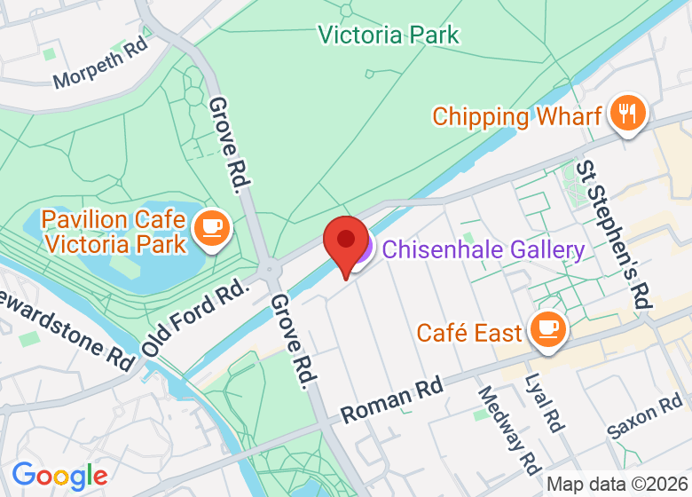 Map showing location of Chisenhale Dance Space