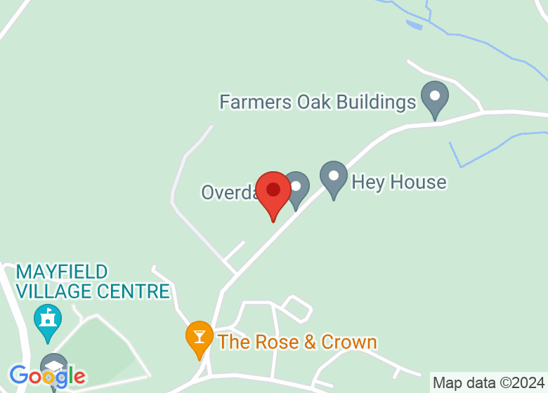 Map showing event location