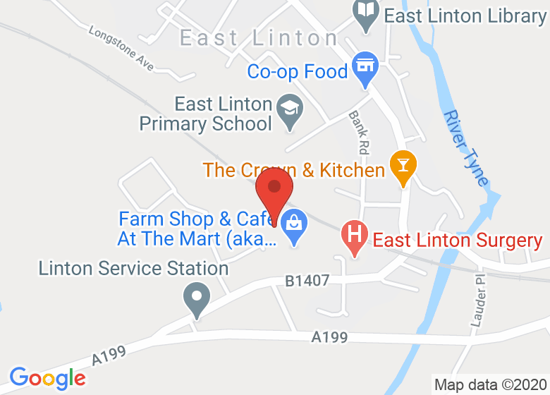 Map showing location of The Yoga Den