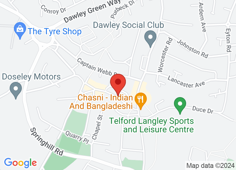 Map showing location of Jade Ren'ee Studios