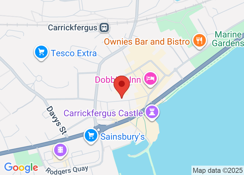 Map showing location of Anora Pilate Studio