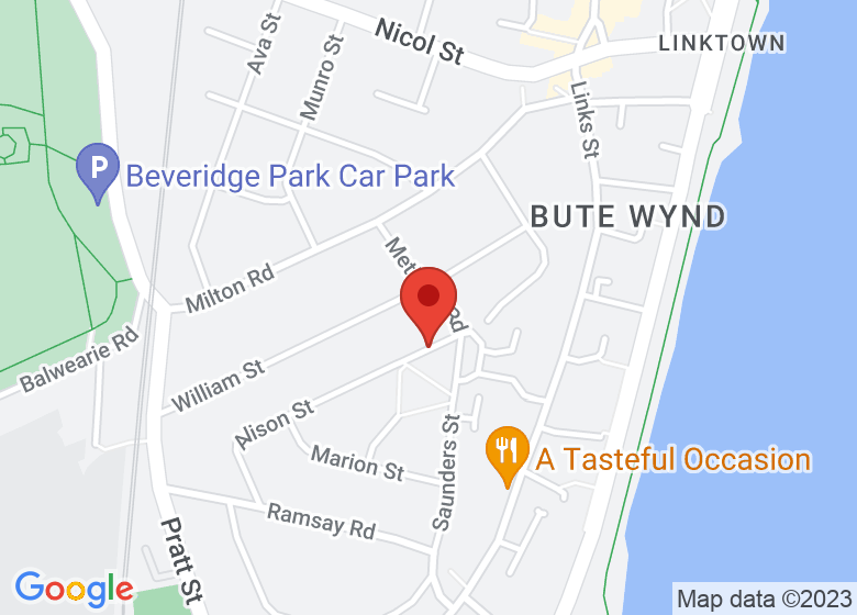 Map showing location of The Movement Clinic Fife