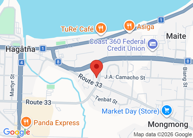 Map showing location of Breaking Wave Theatre Company
