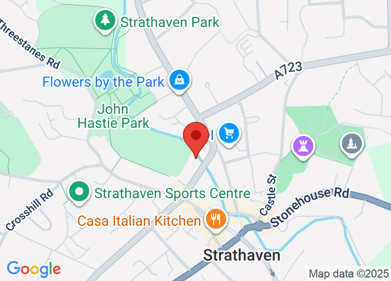 Map showing location of Sangha Yoga