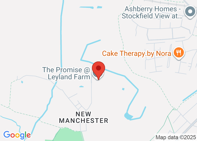 Map showing location of The Promise @ Leyland Farm