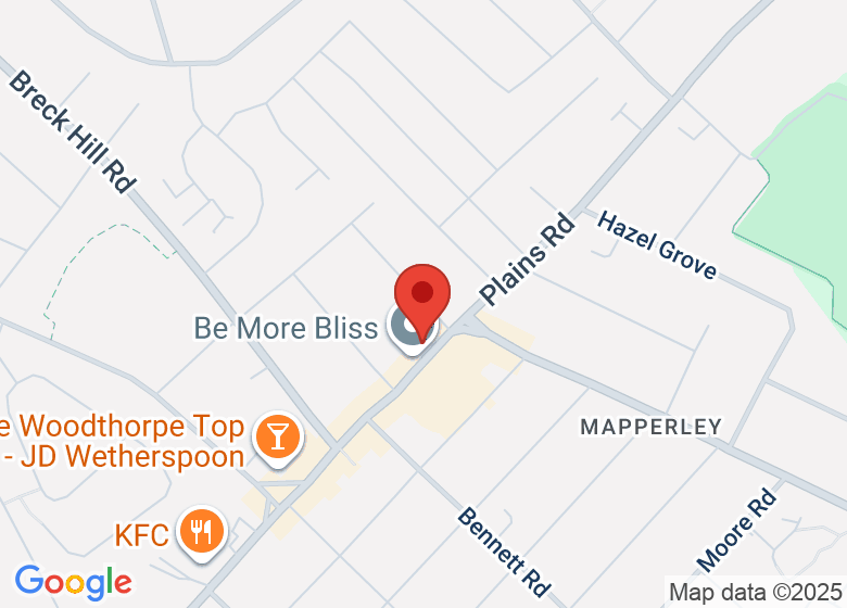 Map showing location of The Skin Clinic with Katrina