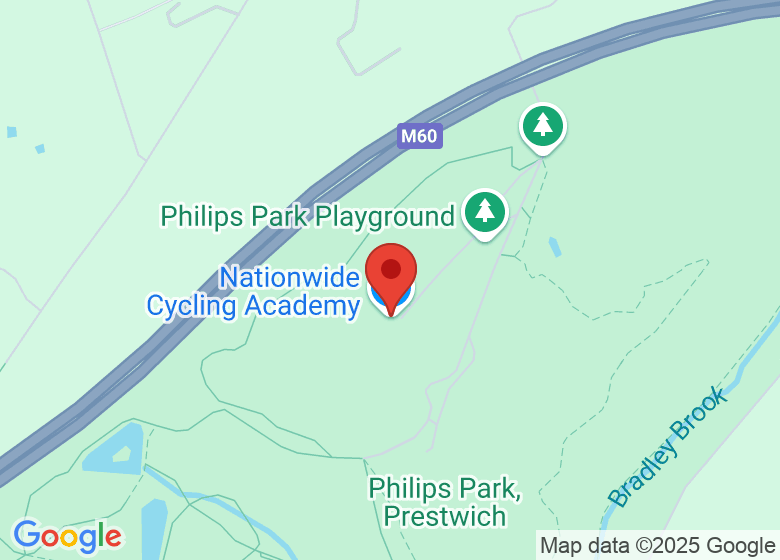 Map showing location of The Barn