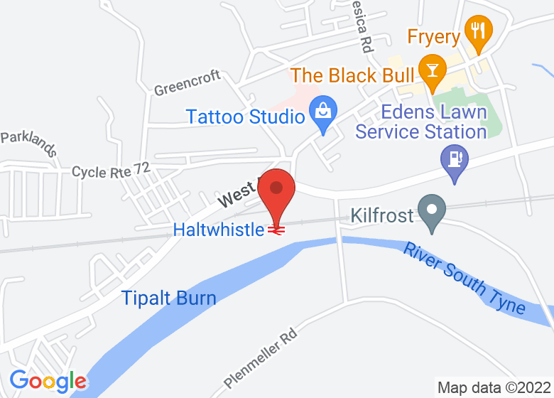 Map showing event location