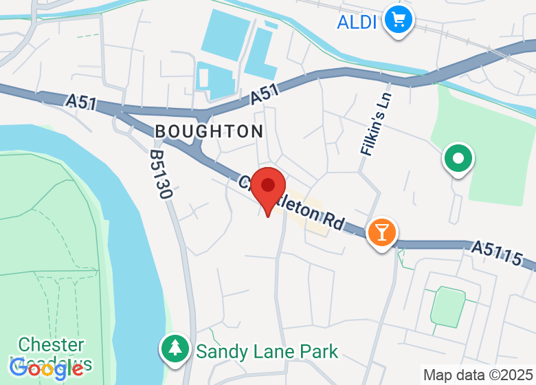 Map showing location of Pure Imprints