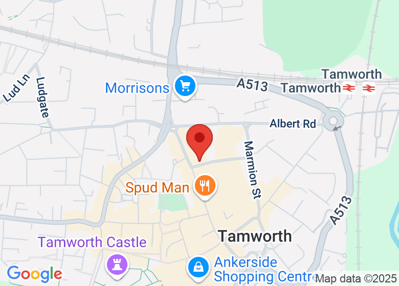Map showing location of ATIK Tamworth
