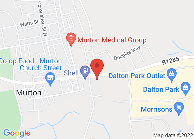 Map showing location of Glebe Centre