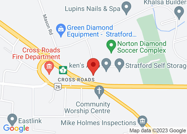 Map showing location of Island First Aid Services