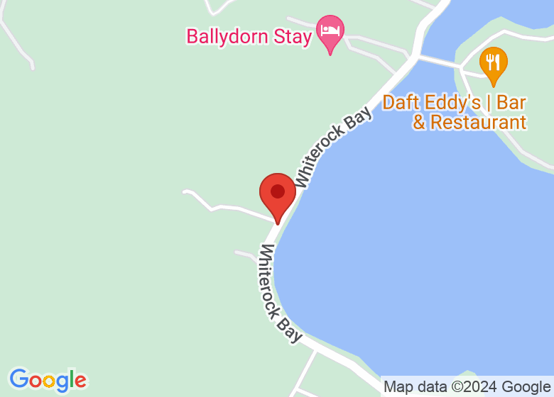 Map showing location of Strangford Lough Yacht Club
