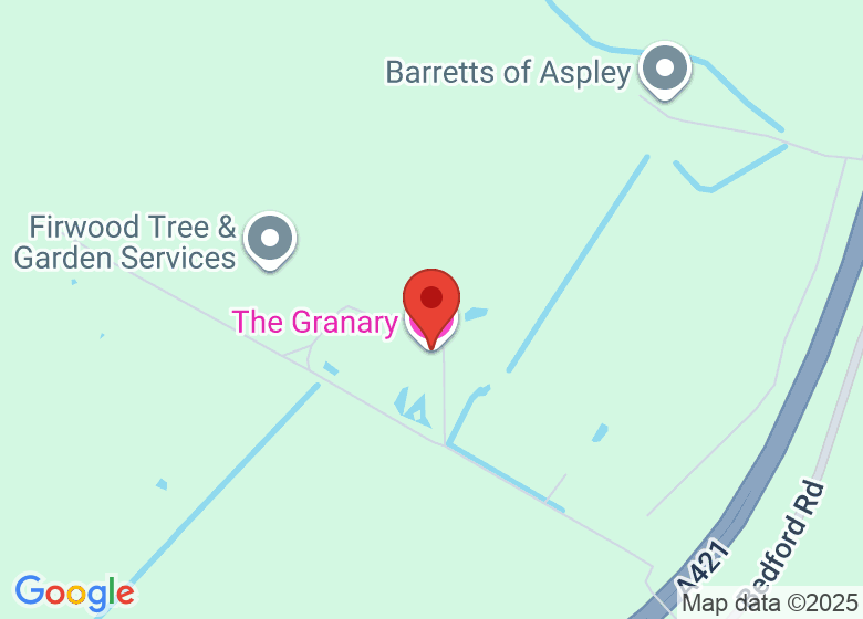 Map showing location of The Granary