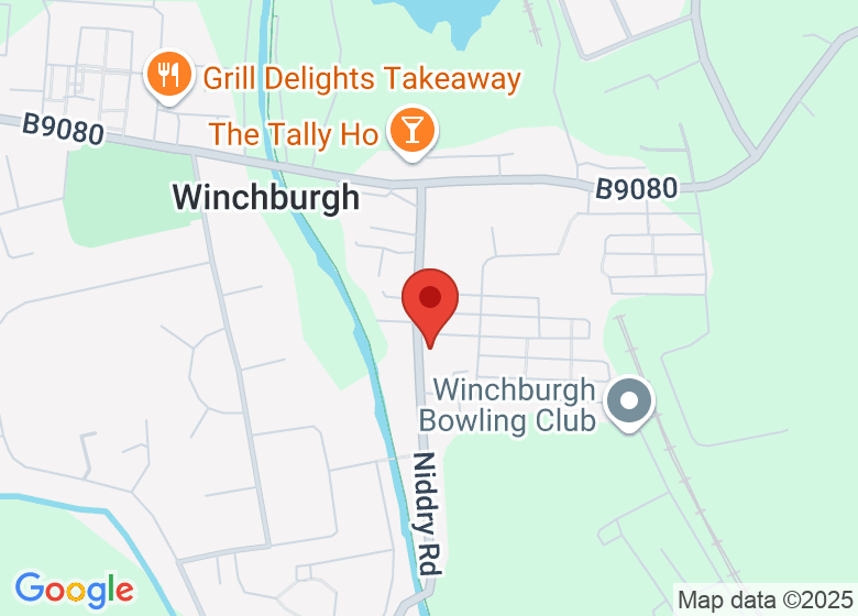 Map showing location of St Philomena Catholic Church