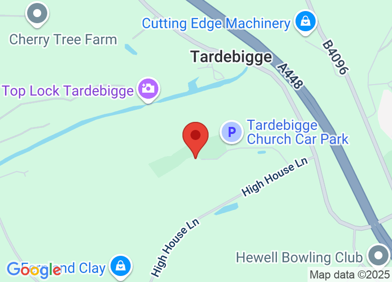 Map showing location of Tardebigge Church of England First School