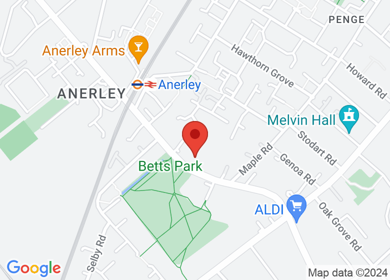 Map showing location of Hwyl Studio