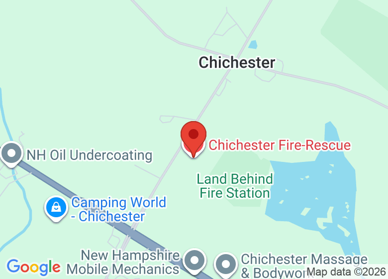 Map showing location of Chichester Fire-Rescue
