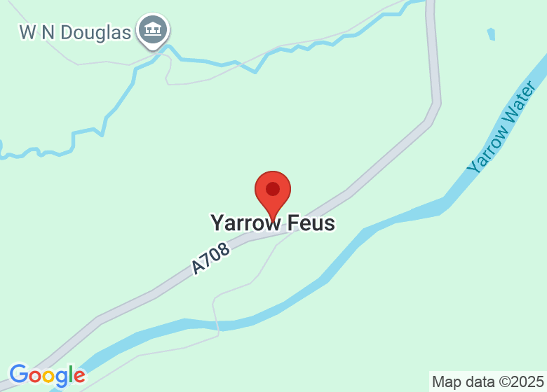 Map showing location of Yarrow Feus Hall