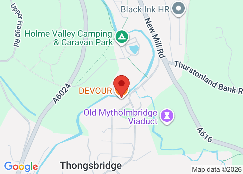 Map showing location of MAKERS MILL AT DEVOUR 