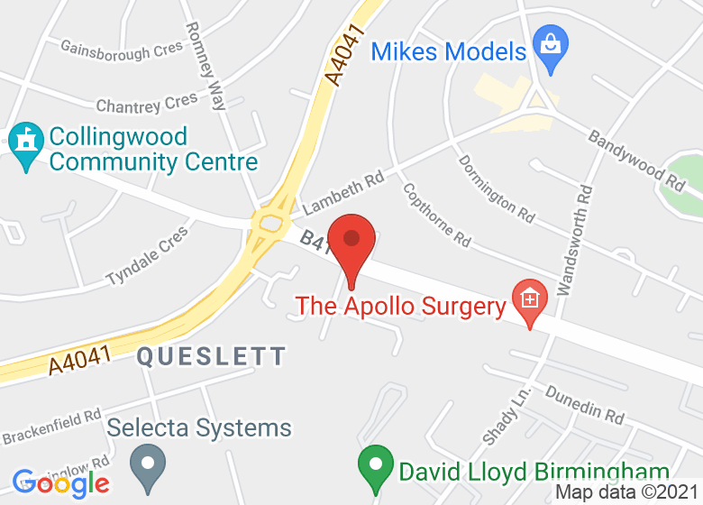 Map showing location of Just Play, Kings Business Park