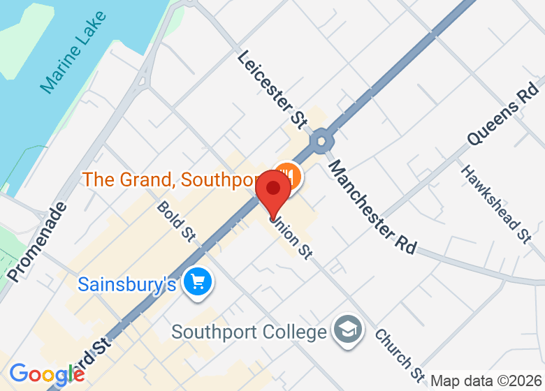 Map showing event location