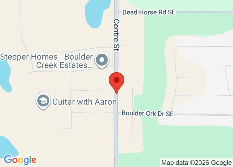 Map showing location of Centre Street South