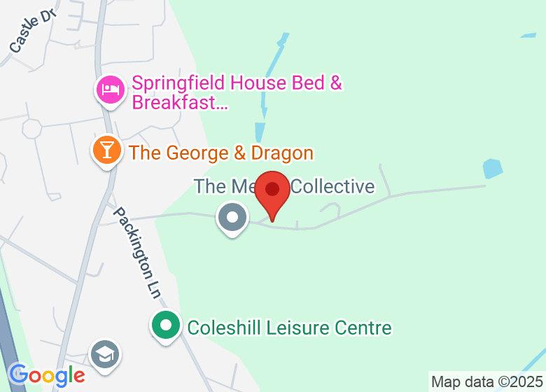 Map showing location of Southfields Farm