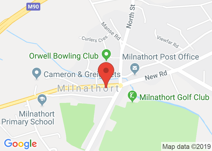 Map showing location of Cleish Village Hall
