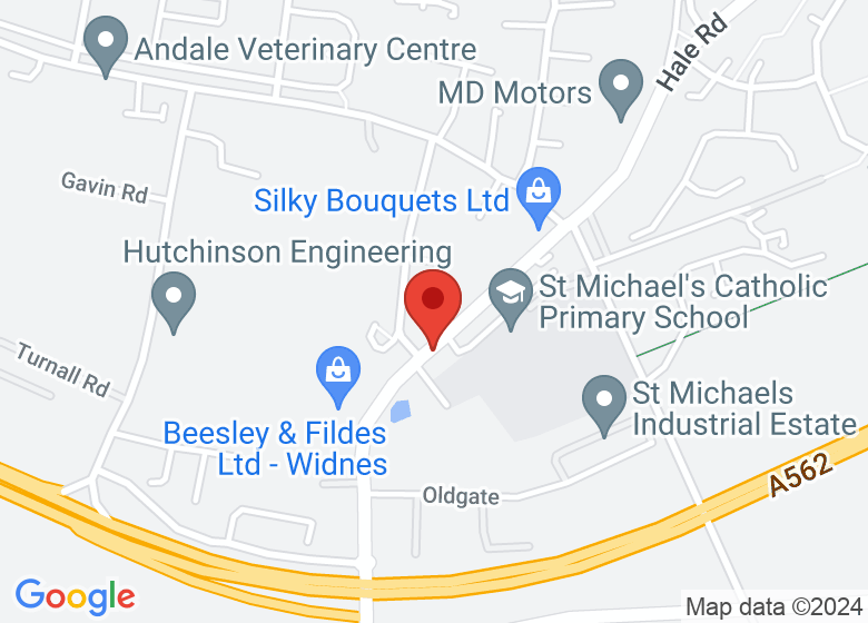 Map showing event location