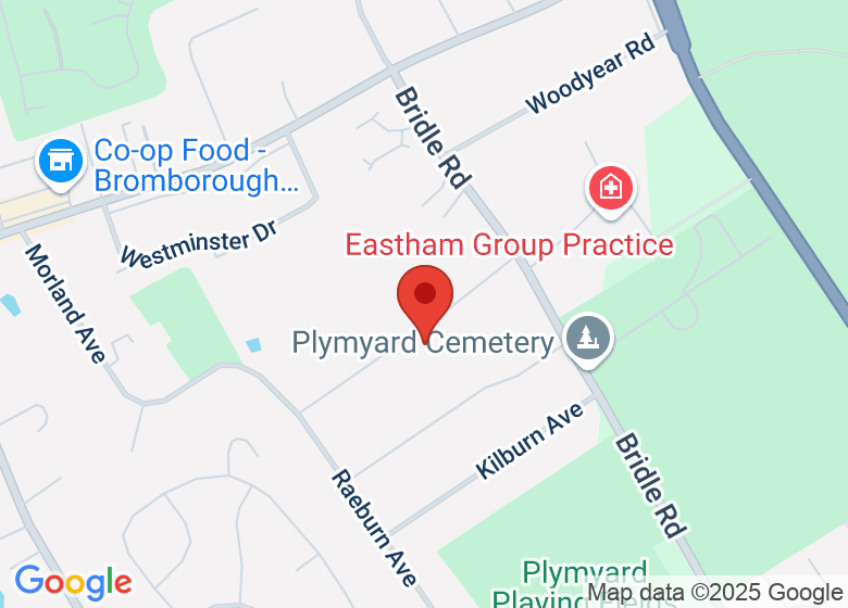 Map showing location of Monks Cottage 