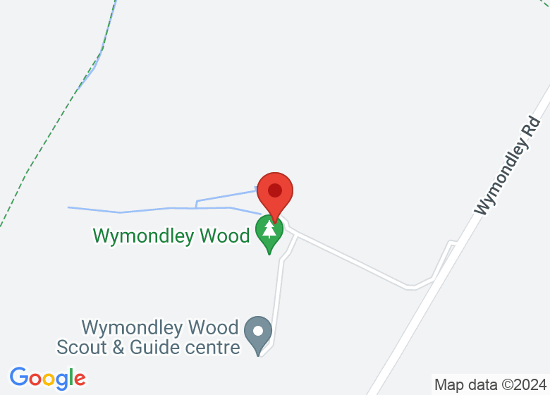 Map showing location of The Barn