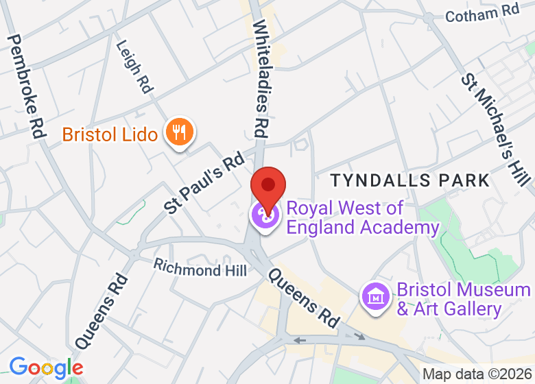 Map showing location of Victoria Methodist Church