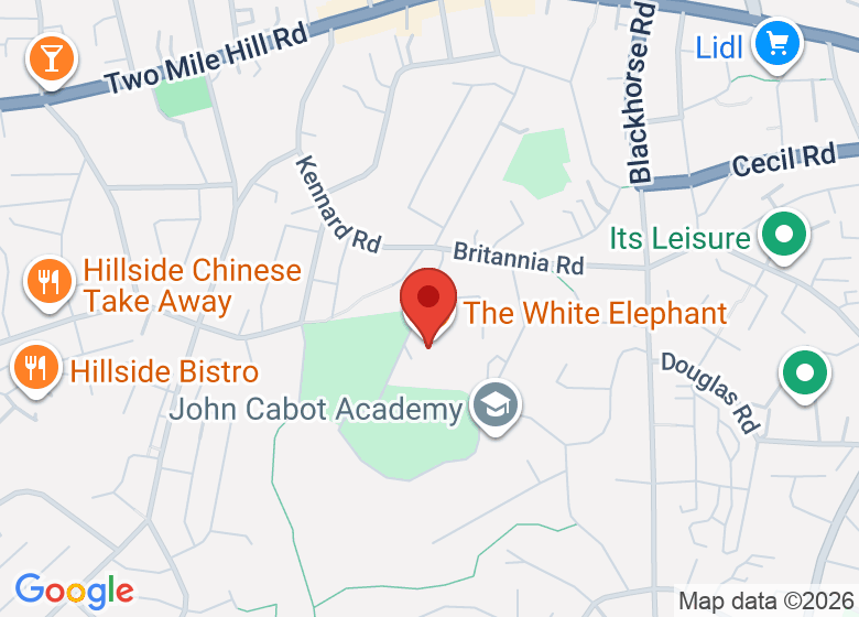 Map showing location of Creative Youth Network