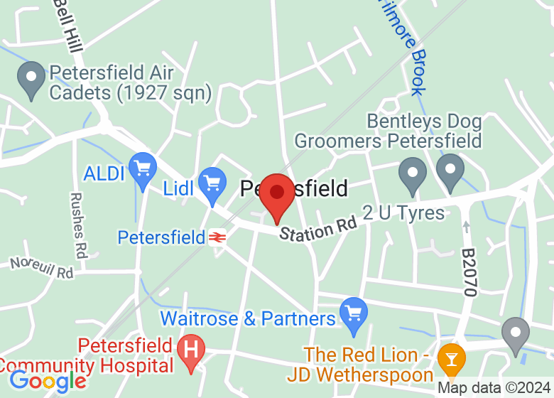 Map showing location of St Laurence, Church