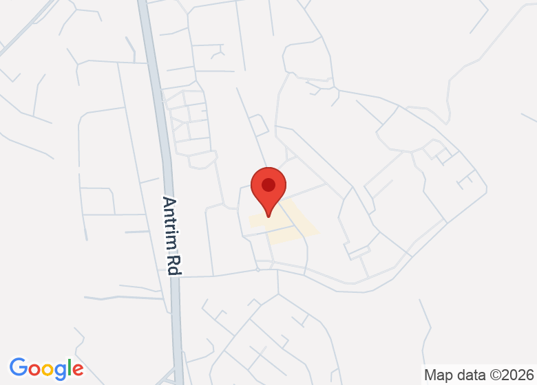 Map showing location of Ballee Community Association