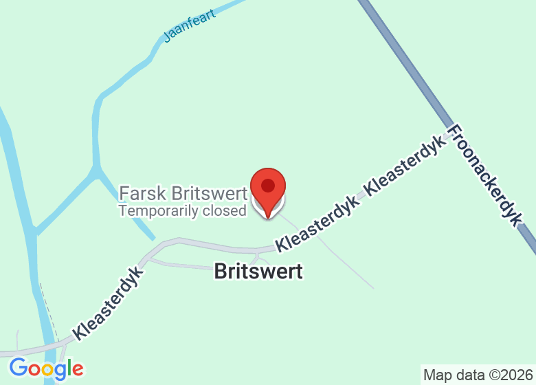 Kaart met locatie van Farsk Britswert